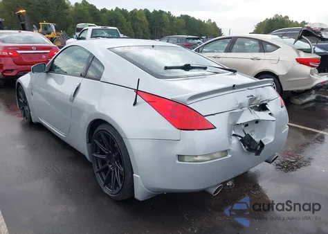 2008 Nissan 350Z Enthusiast из США, поврежденный, VIN JN1BZ34DX8M701617